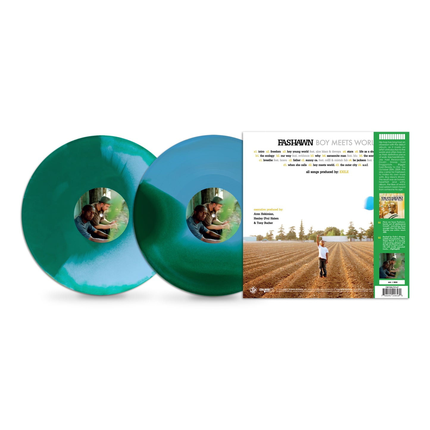 Boy Meets World (Anniversary Edition Reissue - Baby Blue/Evergreen Swirl 2XLP)