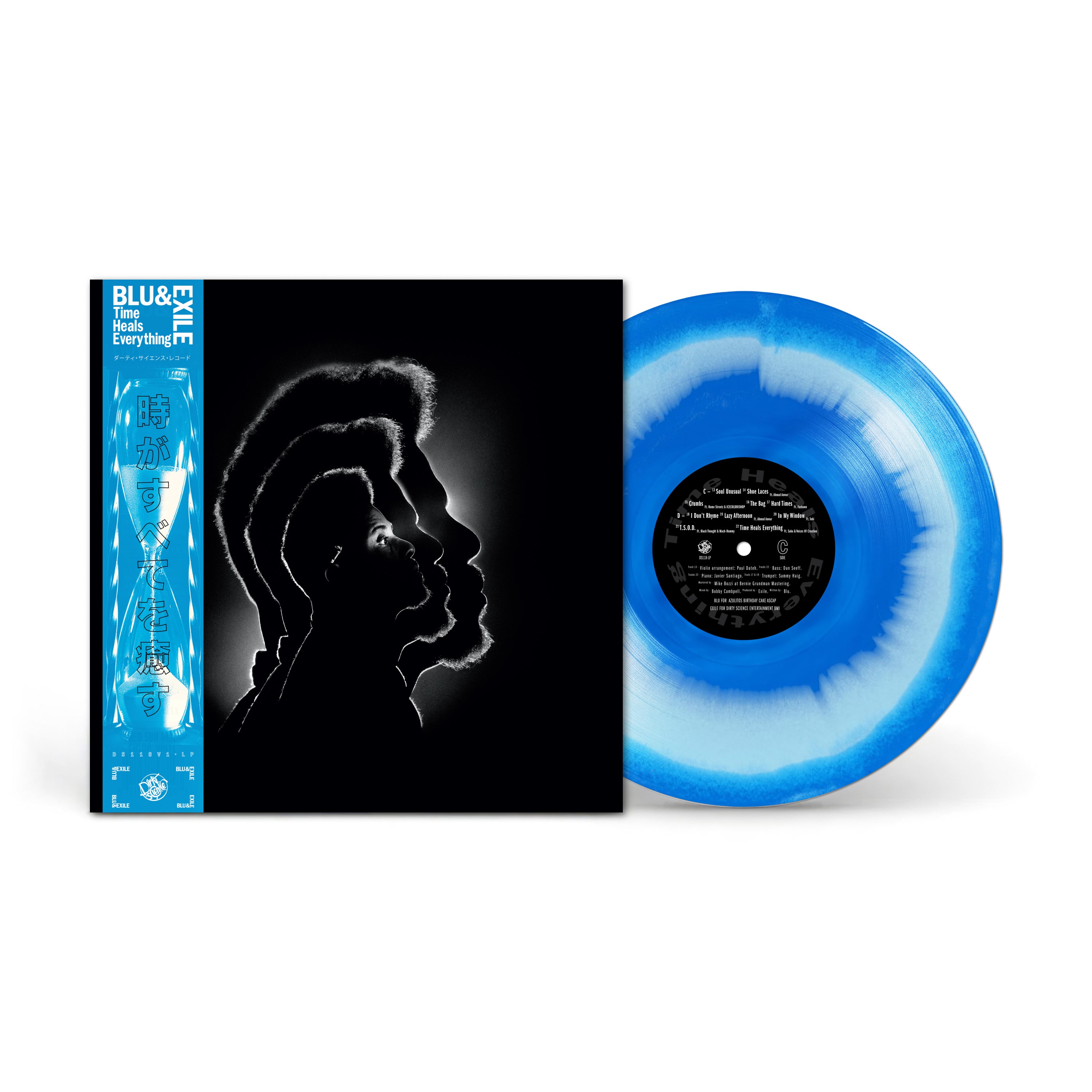 TIME HEALS EVERYTHING (BLU NEBULA LP w/ OBI + SIGNED INSERT