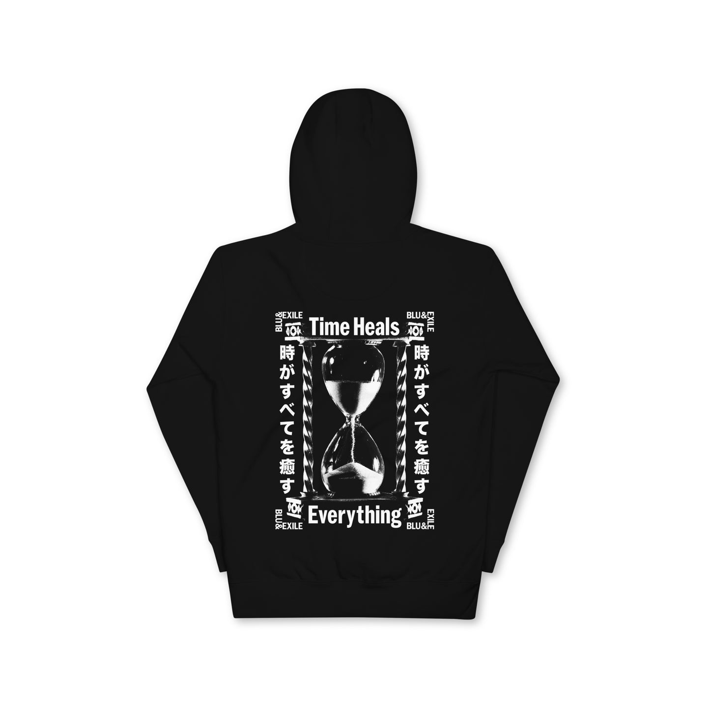 TIME HEALS EVERYTHING (HOURGLASS HOODIE)