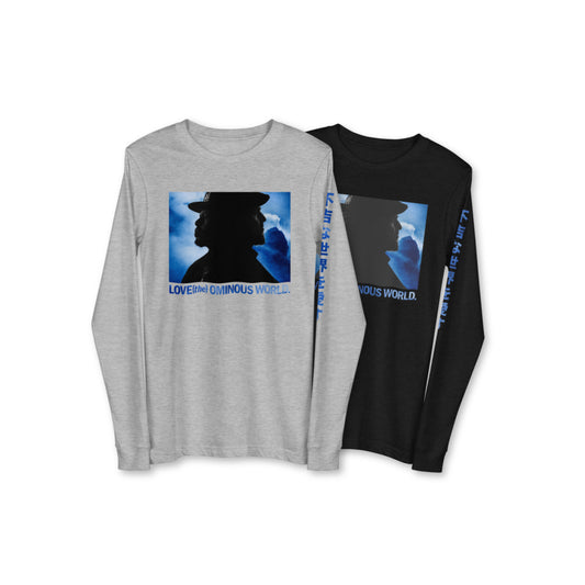 LOVE (the) OMINOUS WORLD. (B&E Long Sleeve)