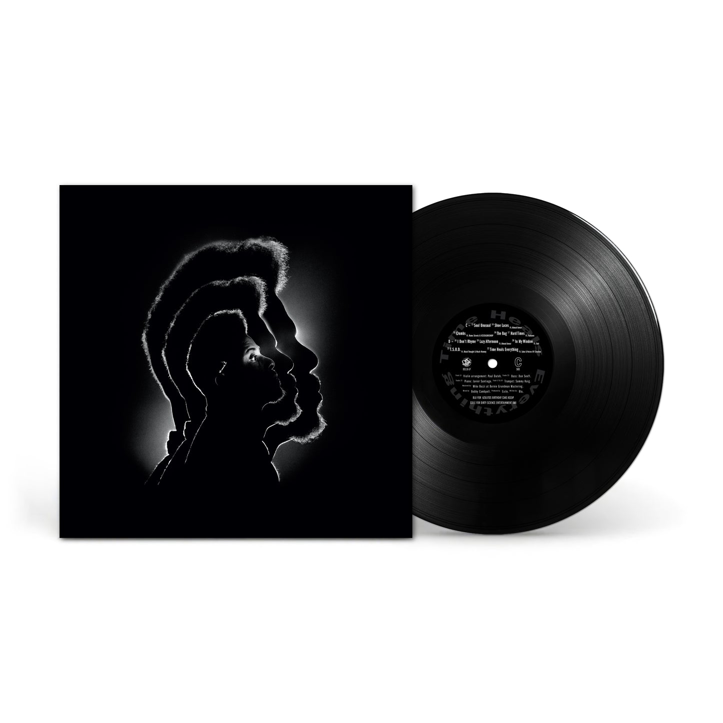 TIME HEALS EVERYTHING (CLASSIC BLACK LP w/ SIGNED INSERT)